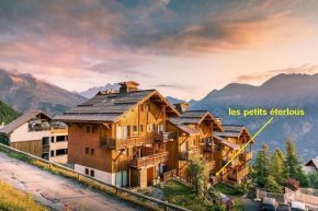 LES PETITS ETERLOUS Appartement T3 36m2 à Puy St Vincent 1800 Alpes du sud 6 personnes parking privé couvert